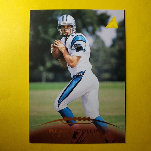 KERRY COLLINS - ROOKIE RC #212 CAROLINA PANTHERS - PENN STATE - 1995 PINNACLE - Foto 2 di 3