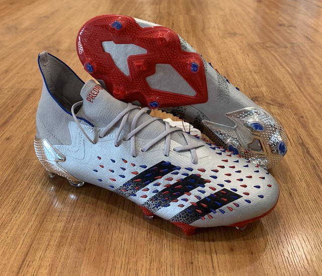 8.5 - adidas Predator Freak.1 FG Silver 