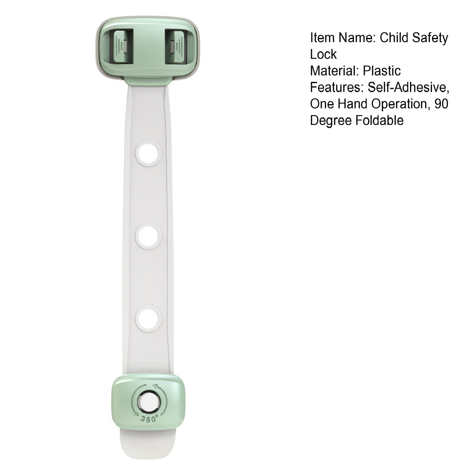 Baby Proof Oven Lock Removable Prevent Opening Doors Children Proofing