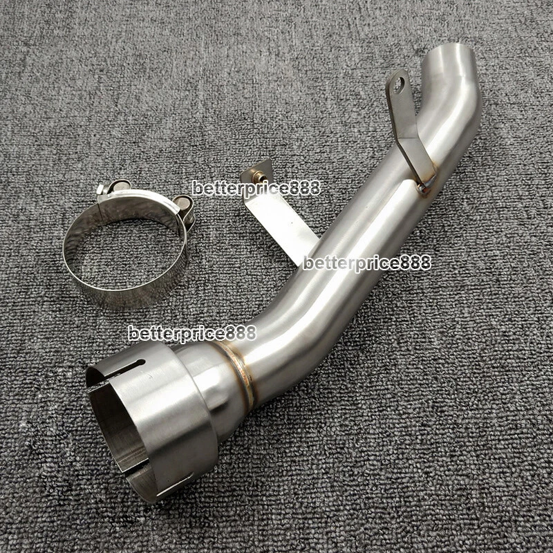 For Suzuki GSX-S1000 GSXS1000 2015~2024 Slip On System Exhaust Mid Link Pipe - Image 3 of 4