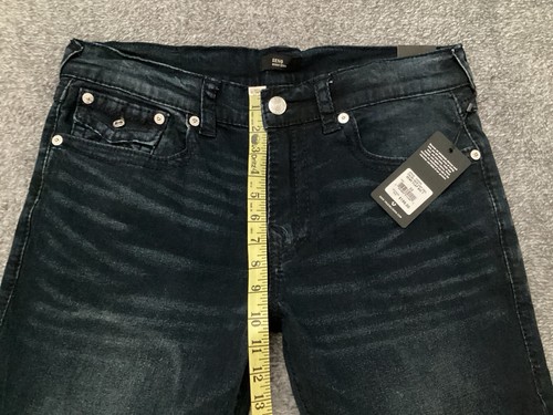 Men's TRUE RELIGION Geno Relaxed Slim Stretch Jeans! Size 33x33 $199!! - NEW - Picture 13 of 16
