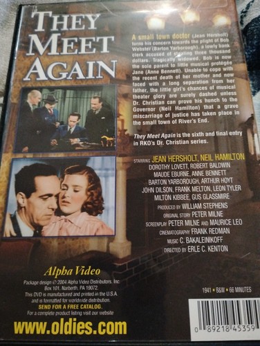 They Meet Again (DVD, 1941) - Picture 2 of 4