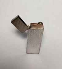 Vintage Studio Lighter Silver Tone With New Flint (Made In Japan)
