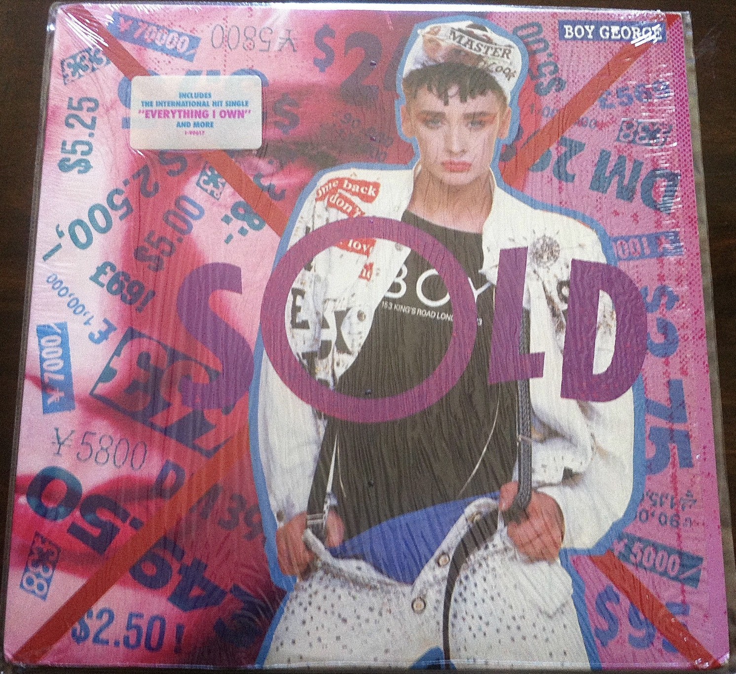BOY GEORGE Sold *RARE 7x LP VINYL LOT 1987 GR YU PT GER US MX CA ...