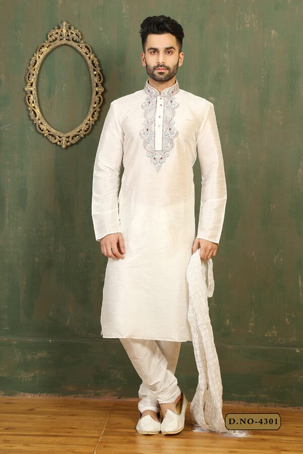 Indian Mens Designer Bollywood Wedding Gents Wear Boys Kurta