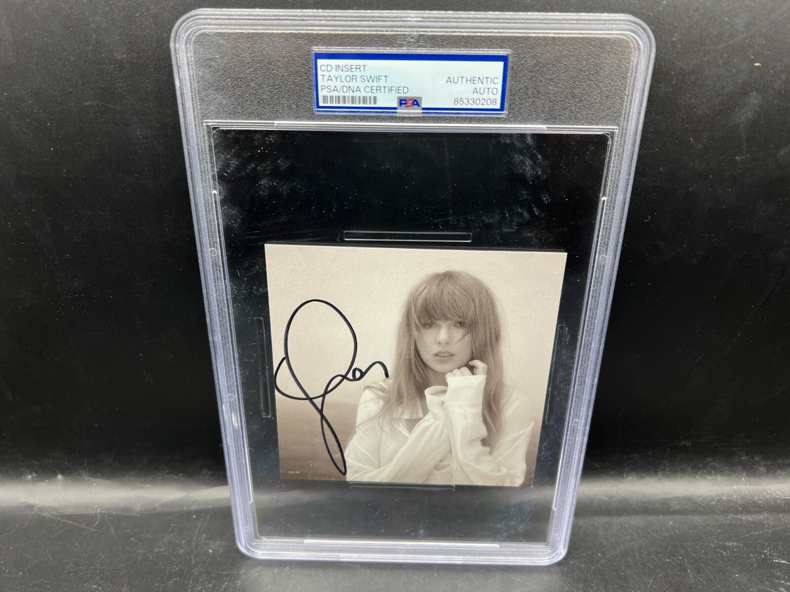 Taylor Swift Signed Autograph Tortured Poets Department CD Album PSA/DNA Slabbed