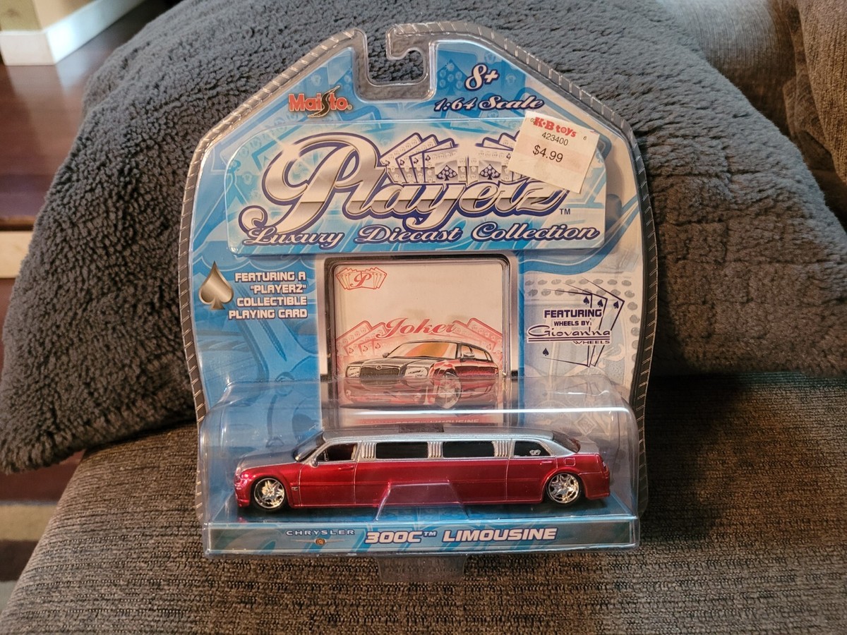 Maisto 2005 Chrysler 300C HEMI 特別版 Maisto Chrysler 300C Hemi Playerz Limousine Candy red