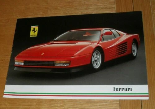 Ferrari Car Sales Brochures