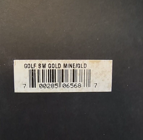 NIB Oakley Gen II M Frame Golf Gold Mine / Vented Gold Iridium Sweep 06-568 - Picture 5 of 5