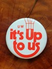 1960's/1970's UNITED WAY Pinback Button ~ "It's Up To Us" — photo 4
