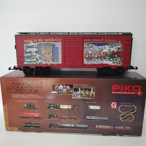 PIKO #38841 Christmas Boxcar Reefer 2014 SOLD OUT G Scale