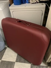 Burgundy Portable Massage Table - Burgundy
