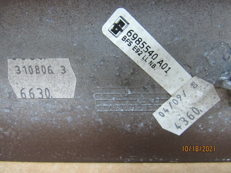 BMW 335i E92 2007 cupé #126 tablero moldura OEM Foto 3 de 4