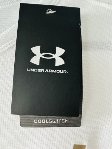 Men's Under Armour CoolSwitch Short Sleeve T-Shirt White Loose Size:XXL - Picture 6 of 8