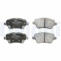Bremsbelagsatz Scheibenbremse Delphi LP2474 FüR MAX Ford Fiesta JK CB1 6 CCN Van