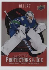 2024-25 Upper Deck Allure Protectors of the Ice Orange Thatcher Demko #PI-8 6o3