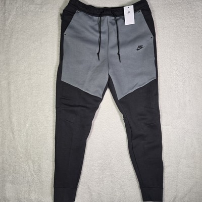 Nike Tech Mens XLT Joggers Sweatpants Anthracite Black HV0959-061 XL TALL Slim