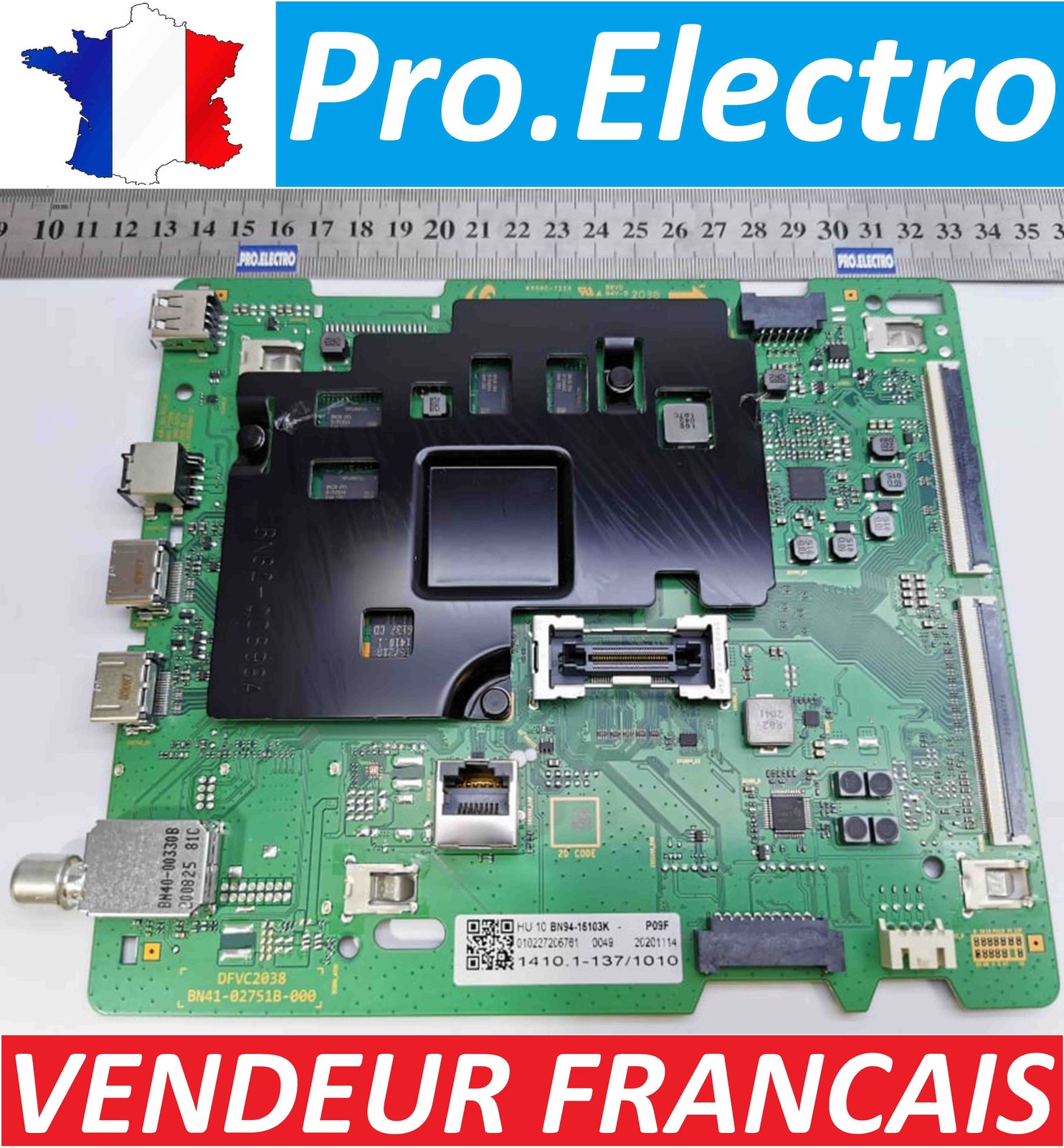 Carte principale Samsung BN94-16103K de qualité supérieure pour châssis DFVC2038