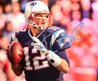TOM BRADY Signed Autograph 8x10 inch Photo Authentic with COA included