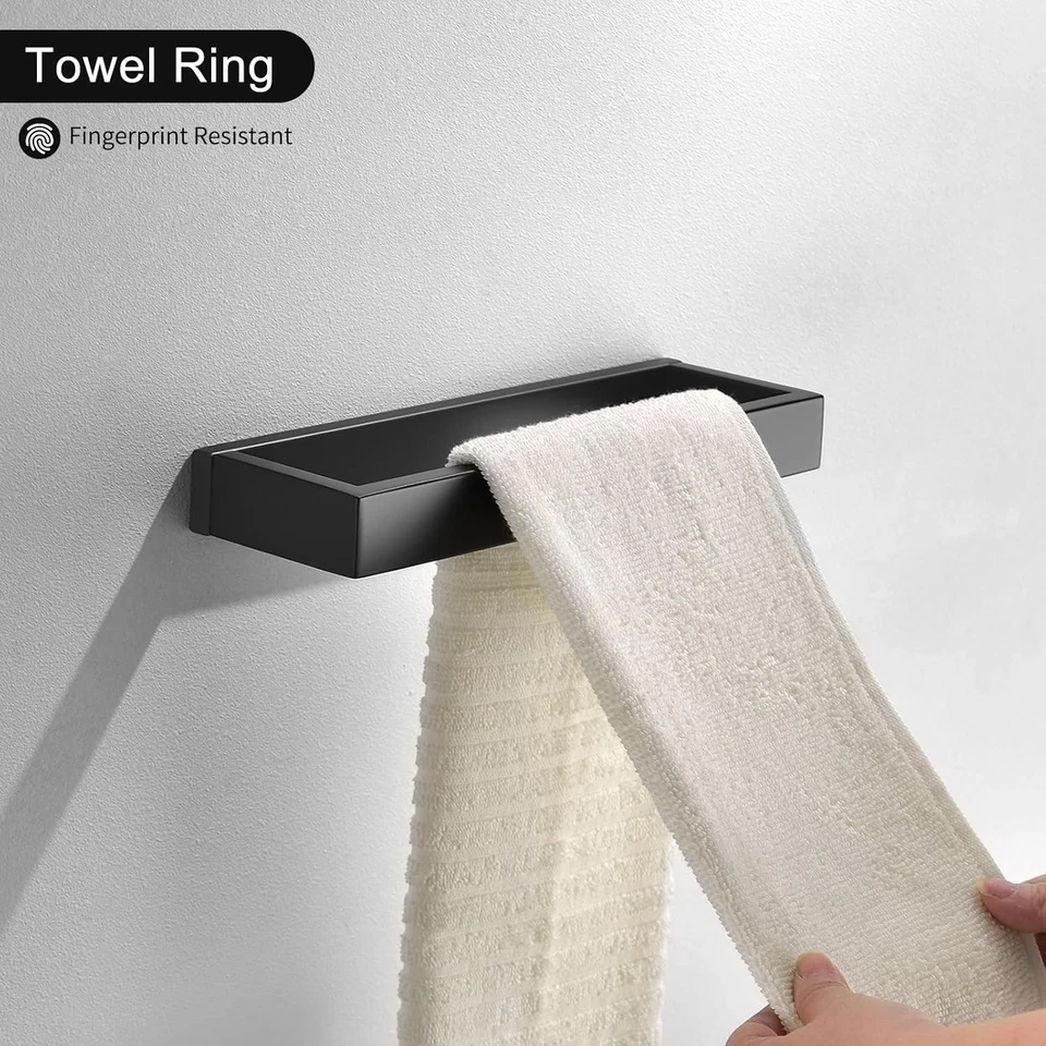 Комплект оборудования современный держатель полотенца для ванной SUS304 нержавеющая сталь 23,6 дюйма - Изображение 3 из 4