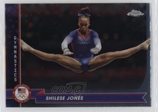 2024 Topps Chrome US Olympic & Paralympic Team and Hopefuls Shilese Jones 12ps