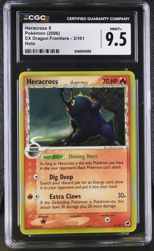 Heracross δ graded CGC 9.5 for sale on eBay