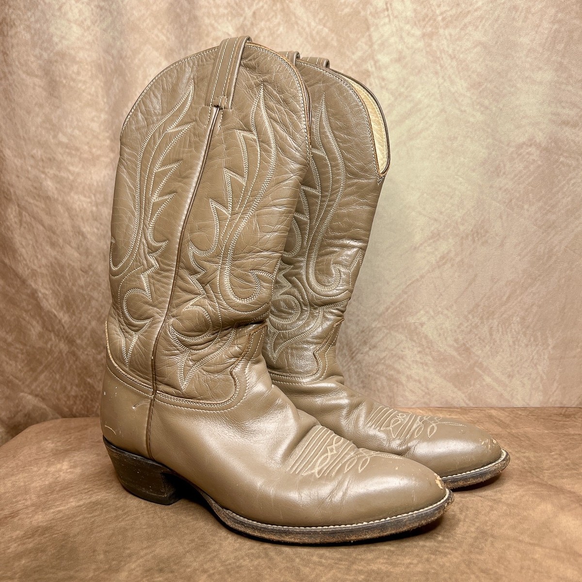 希少 HONDO BOOTS ウエスタンブーツ ビンテージ USA 6 1/2 Vintage 90s Hondo Boots El Paso Texas Embroidered Cowboy Walking