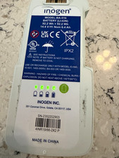 Inogen BA-516 Li-Ion Rechargeable Battery Pack and 14.4V 6.4Ah for IO-500 IO-501
