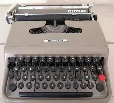 olivetti lettera 22, Design-Reiseachreibmaschine 1949, Marcello Nizzoli