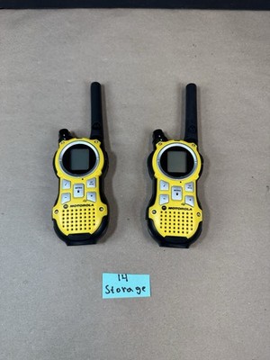 Motorola MR350R Walkie Talkie 35-Mile Lot Of-2 Ships Fast!