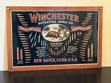 Winchester Bullets Ammunition Vintage Style Sign Advertising