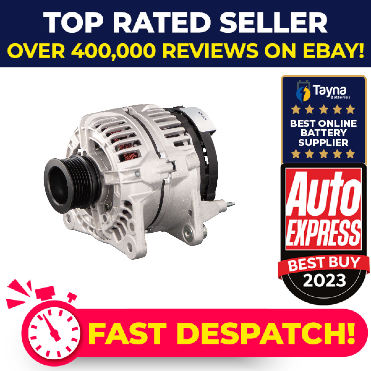 Alternator fits SEAT LEON 1M1 1.8 99 to 06 028903028D 028903028DX 030903023JX