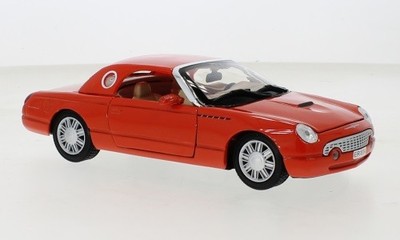 Motormax MOM79853 - 1:24 Ford Thunderbird Hardtop Coupe, hellrot, 2002 - Neu