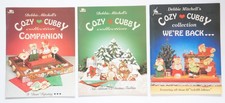 SET OF 3 Cozy Cubby Collection Tole Painting Books by Debbie Mitchell New