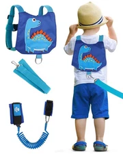 Lehoo Castle Toddler Leash, Toddler Harness with Leash with Anti Lost Wrist L...