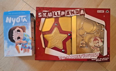 Nyota - I am the Seasons + Skullpanda Pendant - Pop Mart - tiktok trend