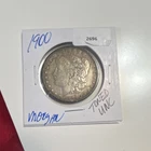 1900 Morgan Dollar $1 Coin Toned Uncirculated Ungraded Uncertified