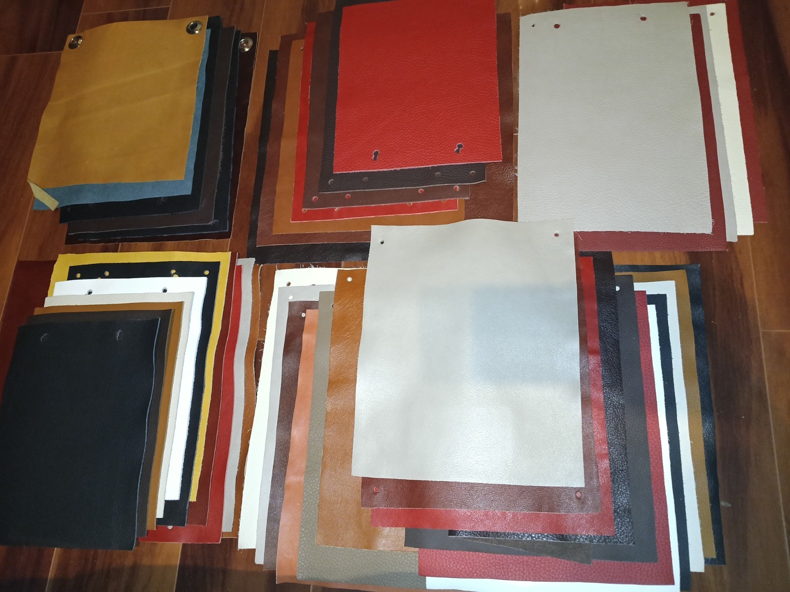 W Schillig Leather Couch Sample Lot