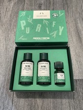 RRP£18 THE BODY SHOP 3PIECE POWERFULLY PURIFYING TEA TREE GIFTSET WASH/TONER/OIL