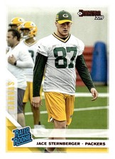2019 Donruss #348 Jace Sternberger Rated Rookies Canvas