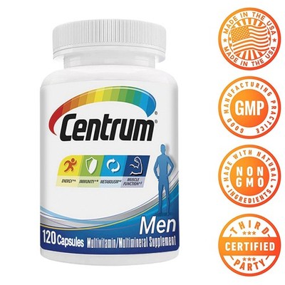 Daily Multivitamin for Men - Aids Muscle Support, Metabolism & Immunity