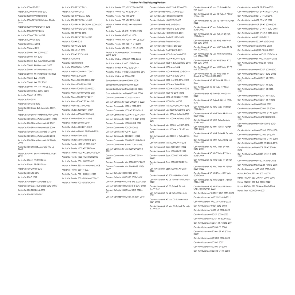 GMZ Sand Stripper TT Front Tire 30x13-15 (Ribbed) For ARCTIC CAT Prowler XTX 700 Foto 4 de 4