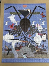 Pomegranate Art Piece Charley Harper Jigsaw Puzzle 500 Piece Birds Coastal Large