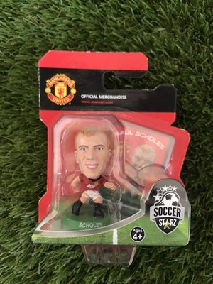 SELTENE Paul Scholes Soccerstarz Figur BRANDNEU IN BOX Manchester United Vintage
