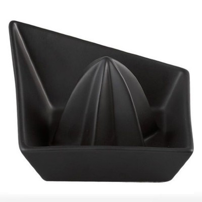CB2 (Crate & Barrel) Bento Black Square Citrus Juicer