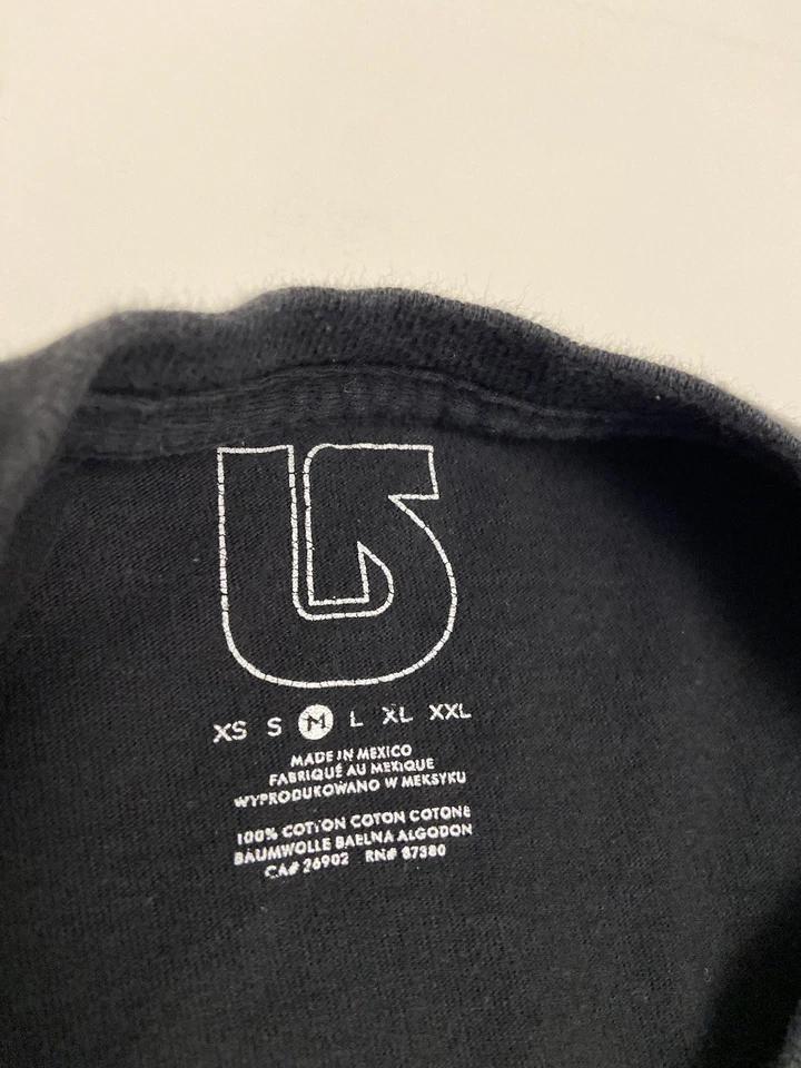 Camiseta negra con gráfico con logotipo central de snowboard Burton para hombre mediana Foto 4 de 4