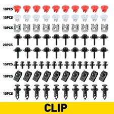 85x Engine Undertray Splash guard Clips Screws for Ford Transit Connect 14- nuts
