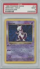1999 POKEMON BASE SET SHADOWLESS #10 MEWTWO-HOLO PSA 9