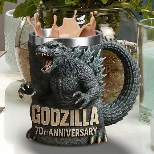 Godzilla 70th Anniversary 3D Mug Coffee Mug Best Gifts Ideal For Him - Picture 6 of 11