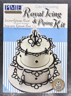 Royal Icing Cake Piping Styles PME Professional Diploma Royal